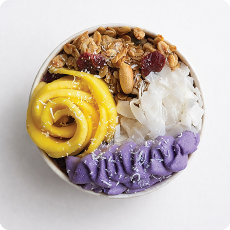 Ube Mango Açaí Bowl
