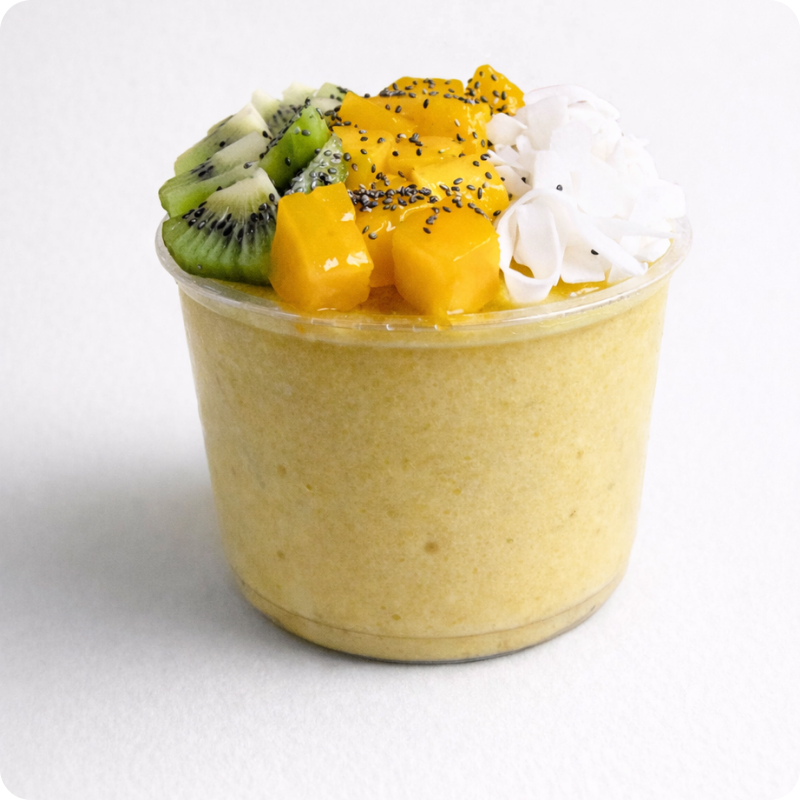 Yellow Sunshine Frozen Yogurt