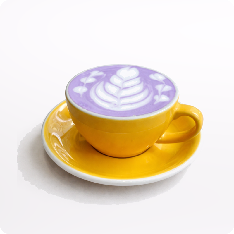 Hot Ube Latte