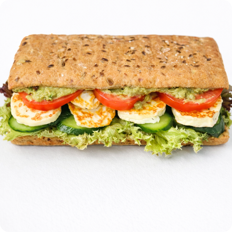 Halloumi Pesto Sandwich