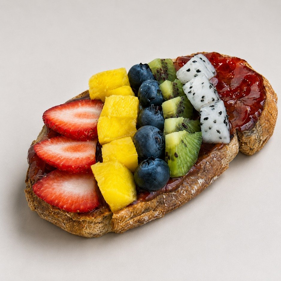 Tropical Jam Toast