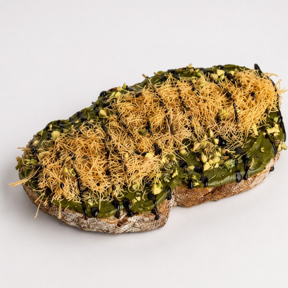 Pistachio Kunafa Crunch